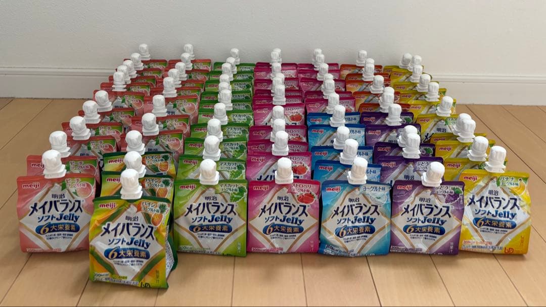 明治 メイバランス ソフトゼリー 6大栄養素　71個