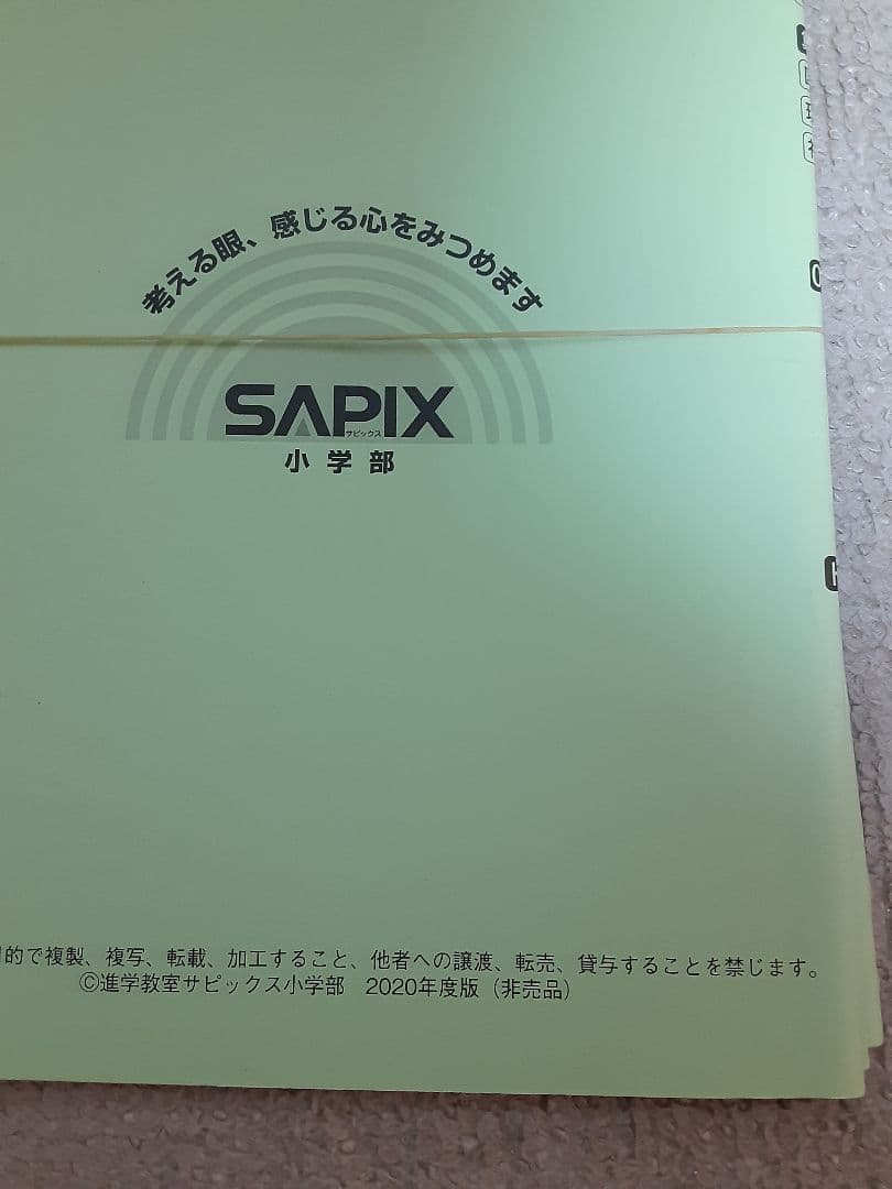2020年度 サピックス 小学5年