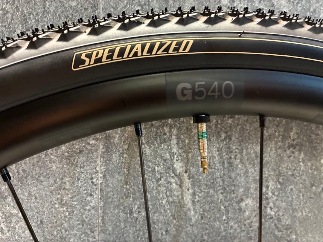 完成車外し DT SWISS G540 タイヤ スプロケ付き