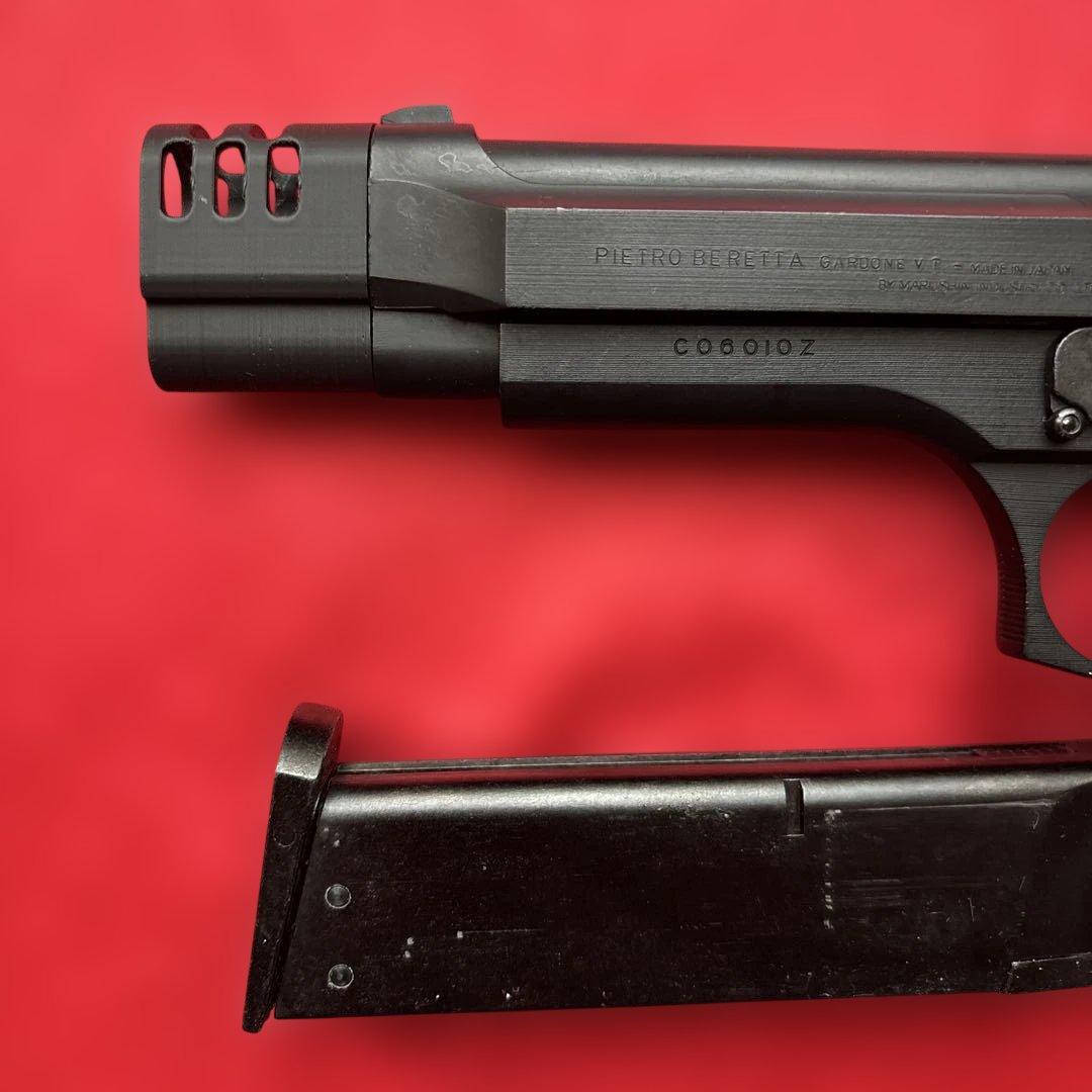 マルシン　ベレッタM92F コンペンセイターカスタム　動作ok 固定スライド