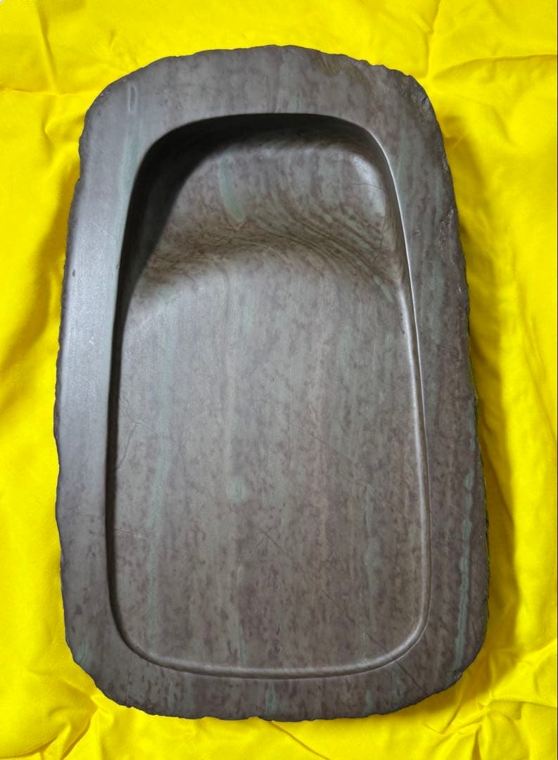 未使用 箱付き 赤間硯 赤間紫金石 昭竜山作 大型 5キロ