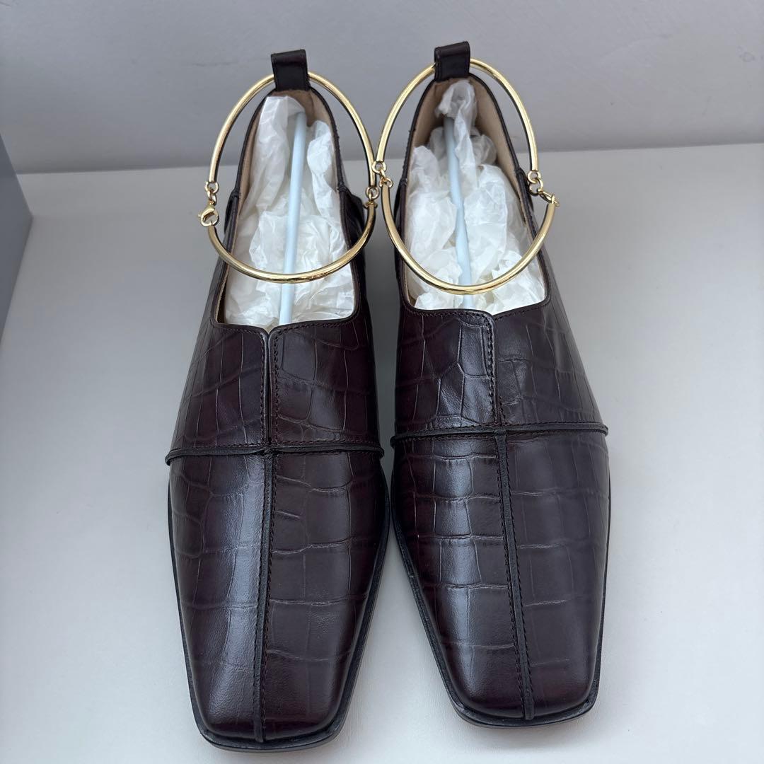 どりどり【新品】LE TALON GRISEレザースクエア