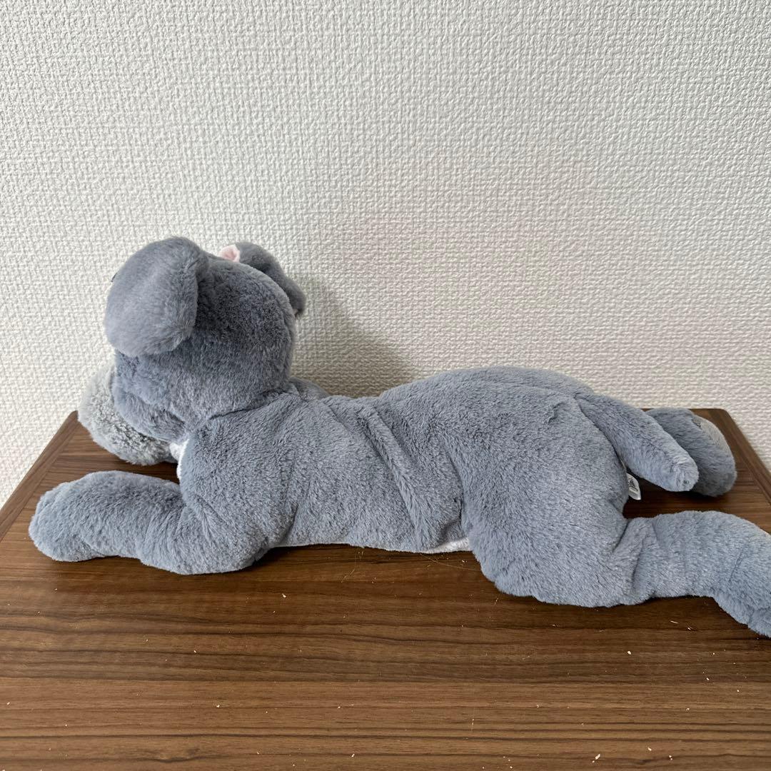 【希少】　ディズニーストア　わんわん物語　トランプ　寝そべりぬいぐるみ