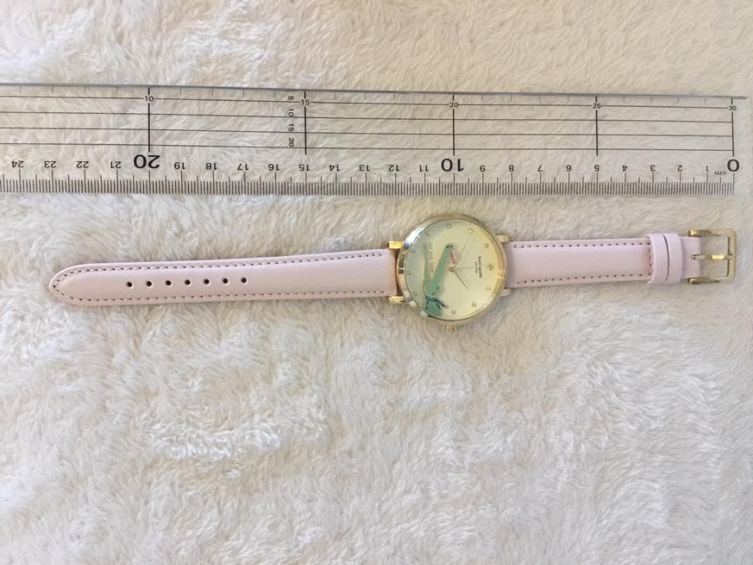 はな*　ケイトスペード　ワニ　アリゲーター　時計　稼働　レア　希少