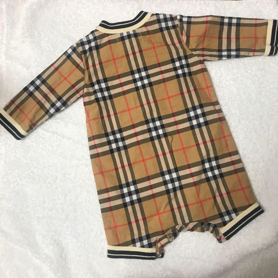 【美品】BURBERRY バーバリー ロンパース