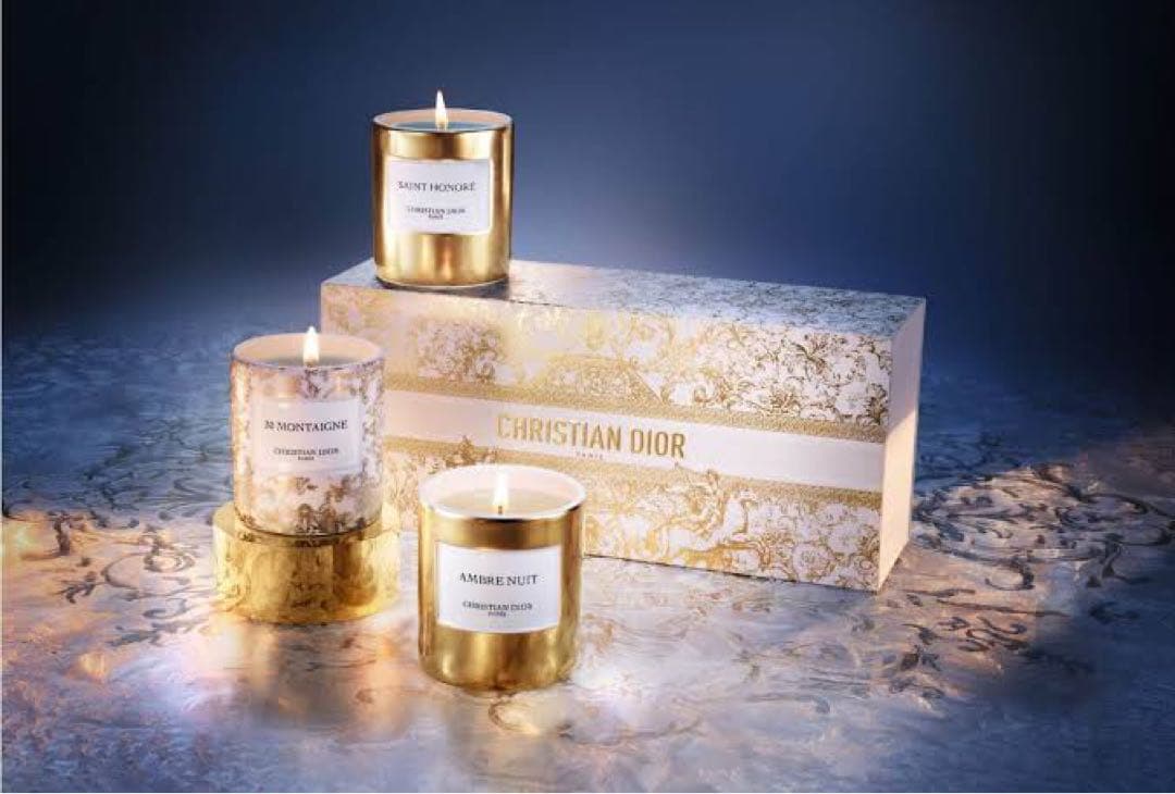 【大幅値下げ中！】クリスチャンディオール　キャンドルセット