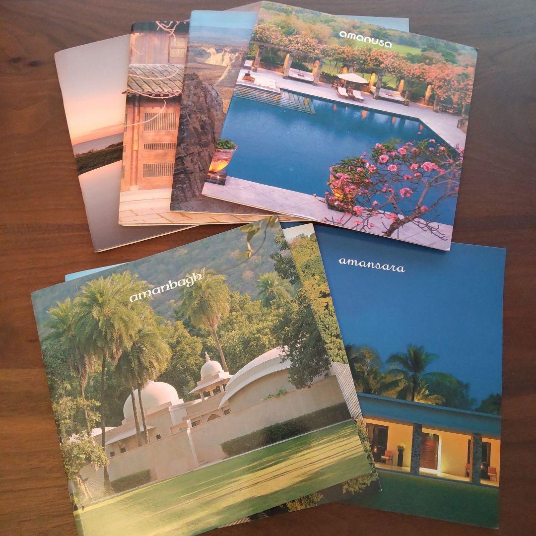 AMAN RESORTSアマンリゾーツ　ガイドブック写真集7冊セット