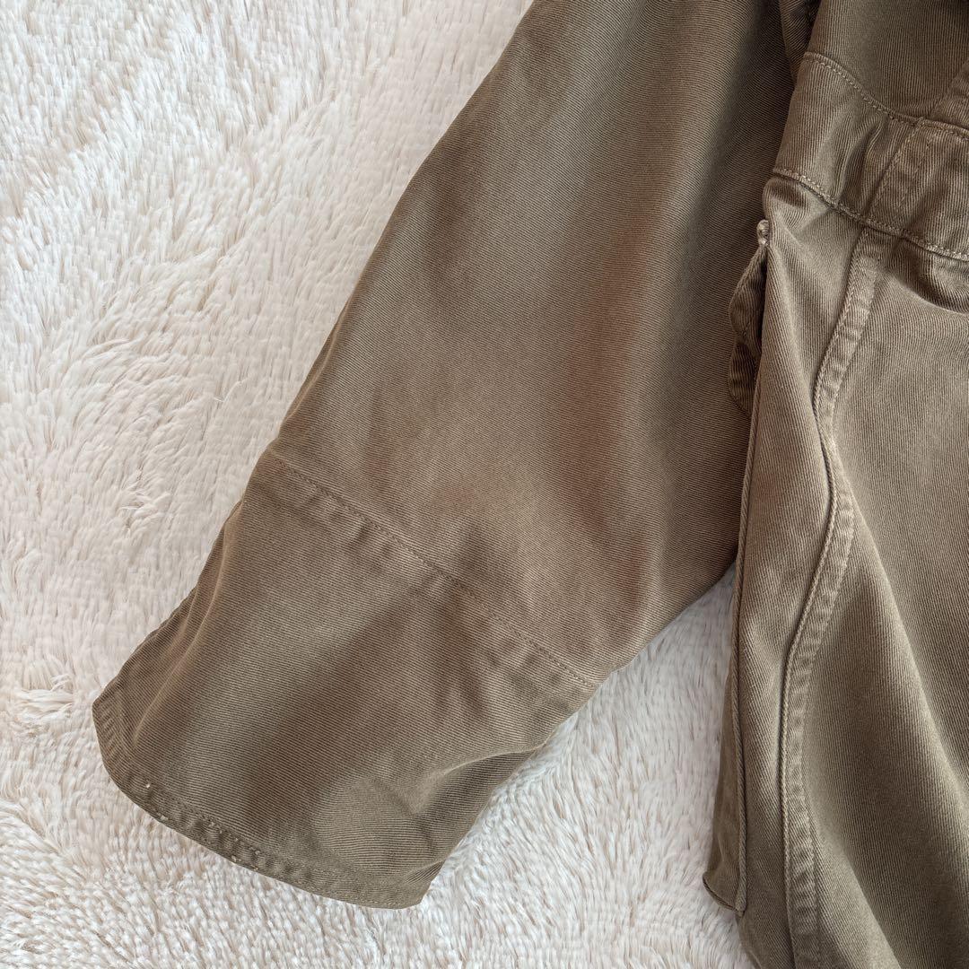 KAPITAL キャピタル　カツラギ起毛　リングコート カーキ　1 S