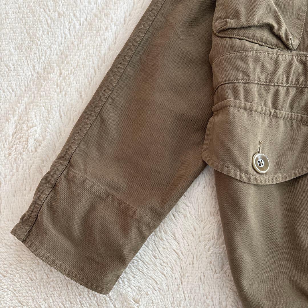 KAPITAL キャピタル　カツラギ起毛　リングコート カーキ　1 S