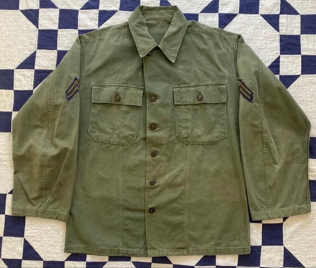 【破格】40s us army m47 m43 hbt ジャケット　雰囲気系