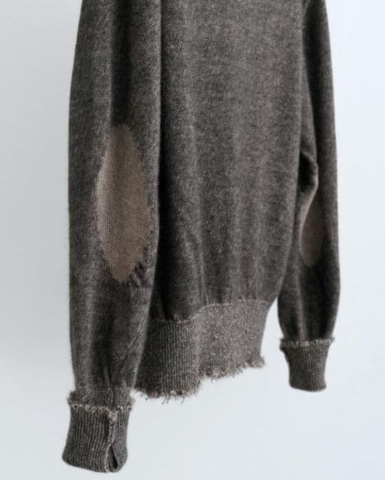 せ*い様 MAATEE&SONS ブラックアルパカ ひょっとこP/O SWEAT