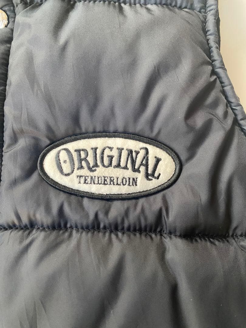 TENDERLOIN ダウンベスト38（S）ブラック