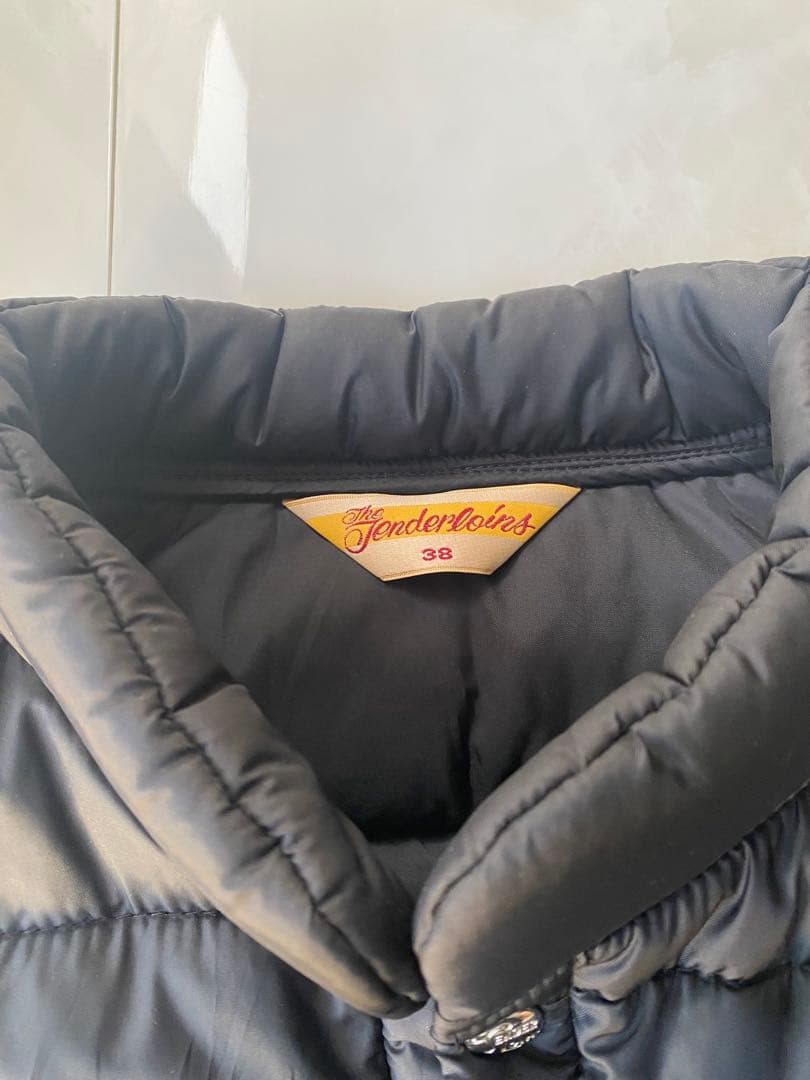 TENDERLOIN ダウンベスト38（S）ブラック