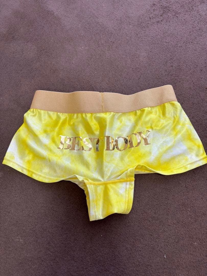 ベストボディジャパン公式ウェア マーブルイエローS