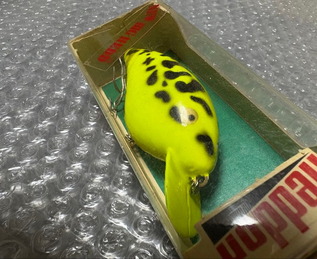 オールドヘドン　ビッグヘッド　CDF 激濃色　良個体　NIB 新品　HEDDON