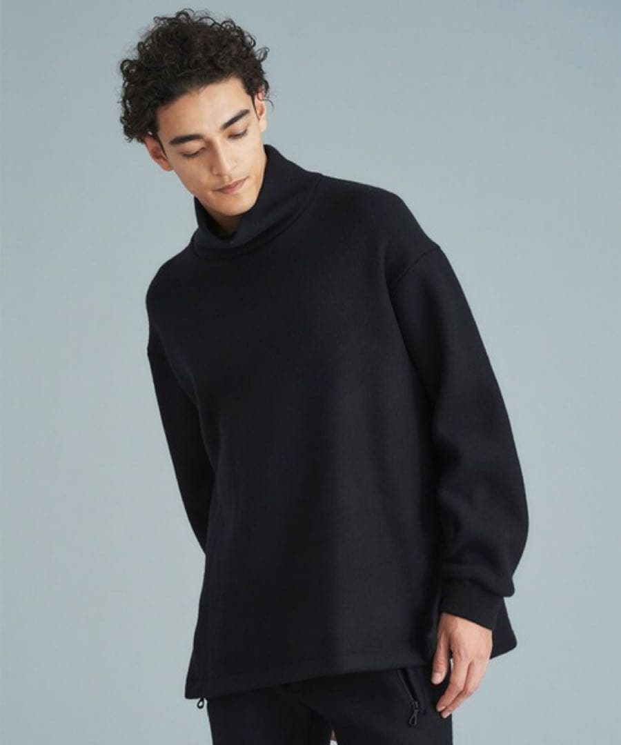 ONE GRAVITY 23aw ウールリバージャージーモックネックプルオーバー