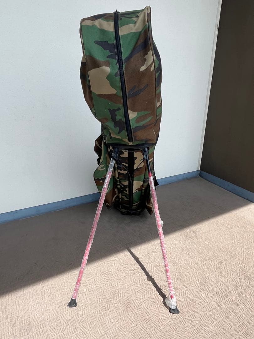 ブリーフィング ビームスゴルフ カモフラ 迷彩　キャディバッグ