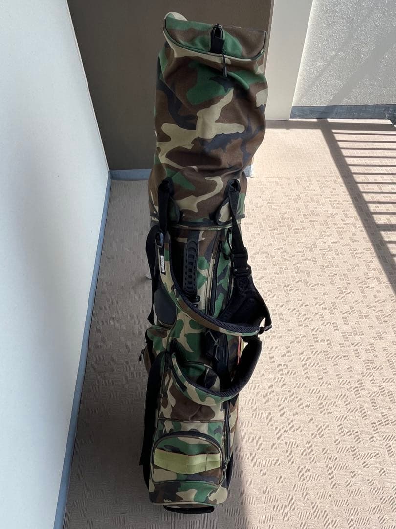 ブリーフィング ビームスゴルフ カモフラ 迷彩　キャディバッグ