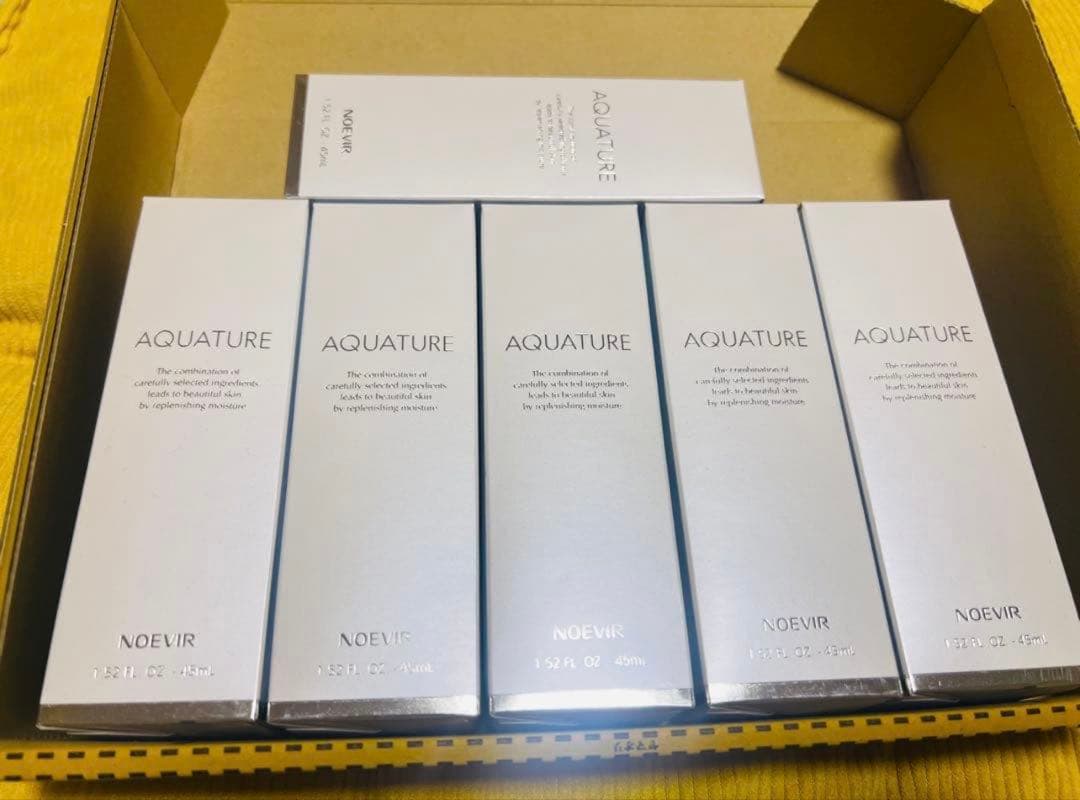 ノエビア　新品　アクアチュール6本　断捨離価格　¥21,000-
