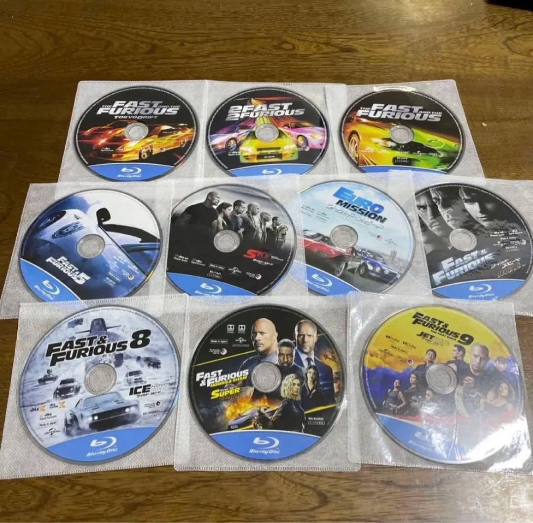 ワイルド・スピード Blu-rayです♤全巻セット