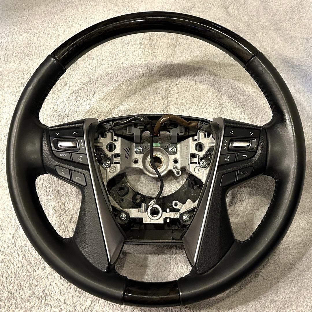 30ヴェルファイア30アルファード後期ステアリング2.5SC