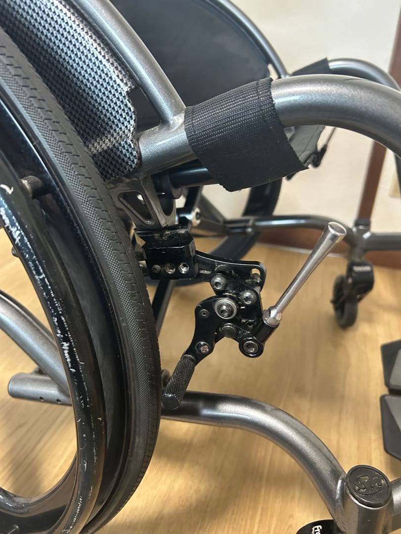 自走用車椅子 松永製作所 アルミ製 ブラック