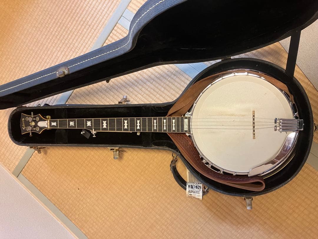Gibson 5弦バンジョー 改造あり 動作品 ケース付