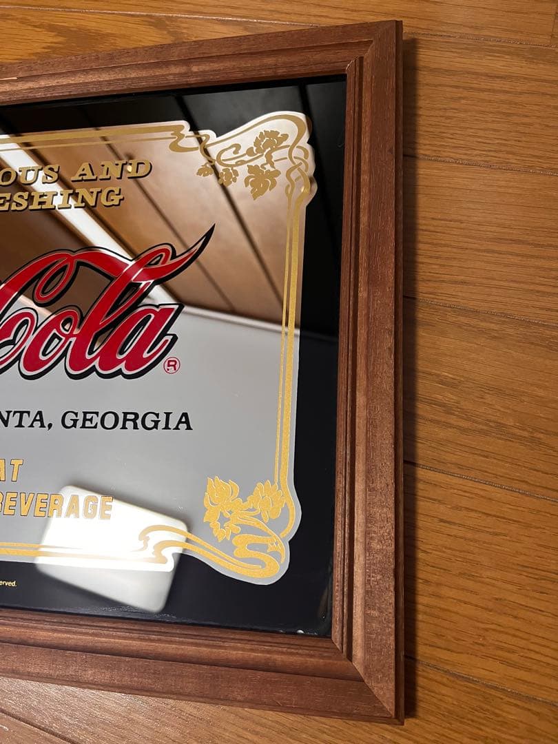 【希少】　コカコーラ　バブミラー　ヴィンテージ