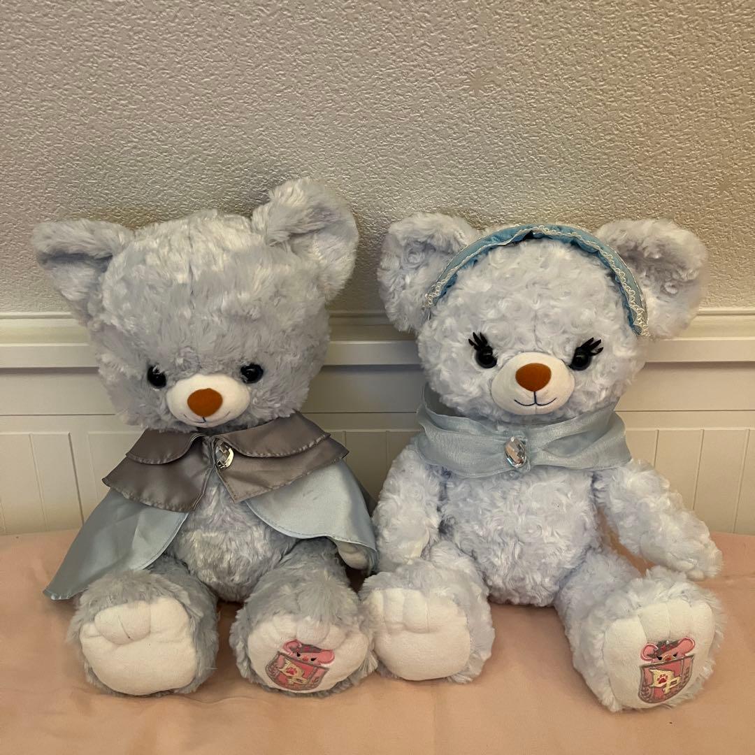 ユニベアシティ ユニベア シンデレラ 王子　ブルーローズ2体セット　チャーム