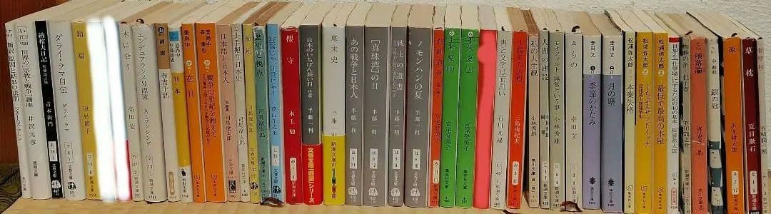 文庫本43冊（司馬遼太郎、半藤一利ほか）