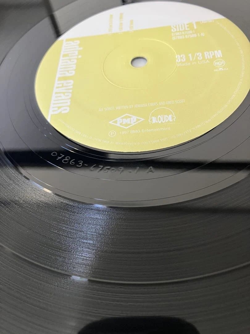 【USオリジナルLP】エイドリアナ エヴァンス / Adriana Evans