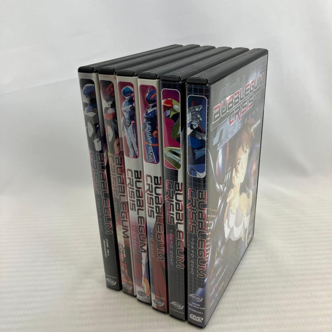 【DVD全6巻セット】バブルガムクライシス TOKYO2040 迅速配送
