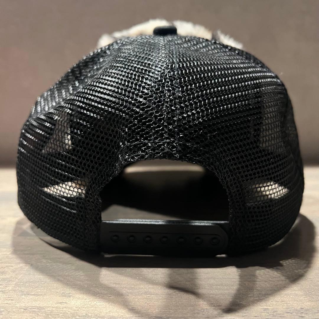 breath レオパードファーキャップ　nubian last nest