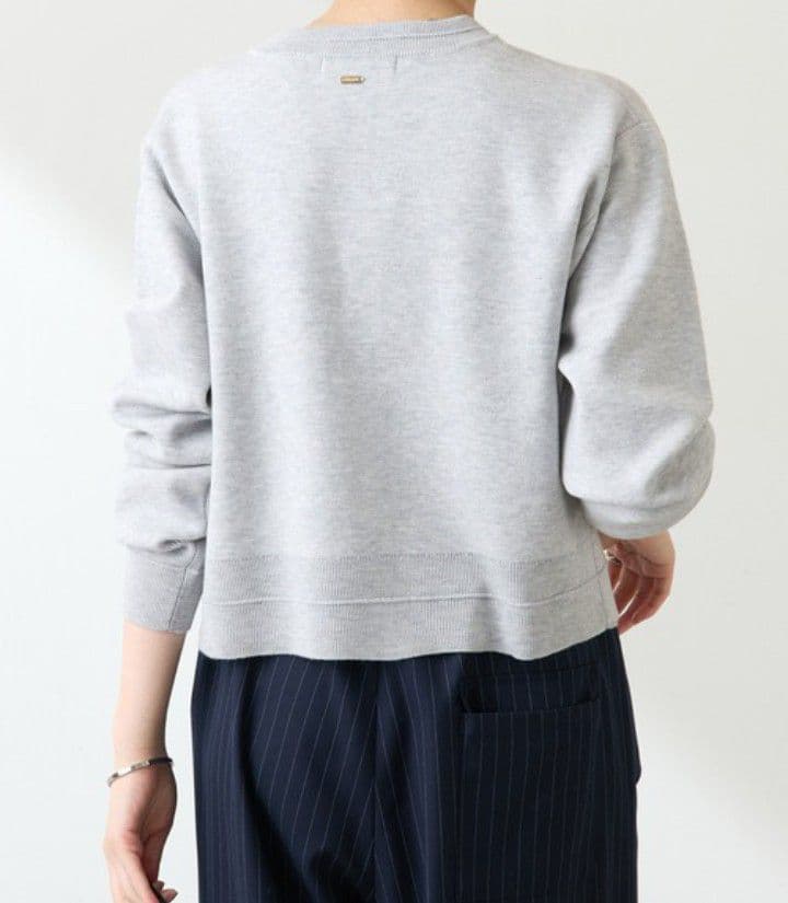 【新品】スウェットライクスキッパーカーディガン