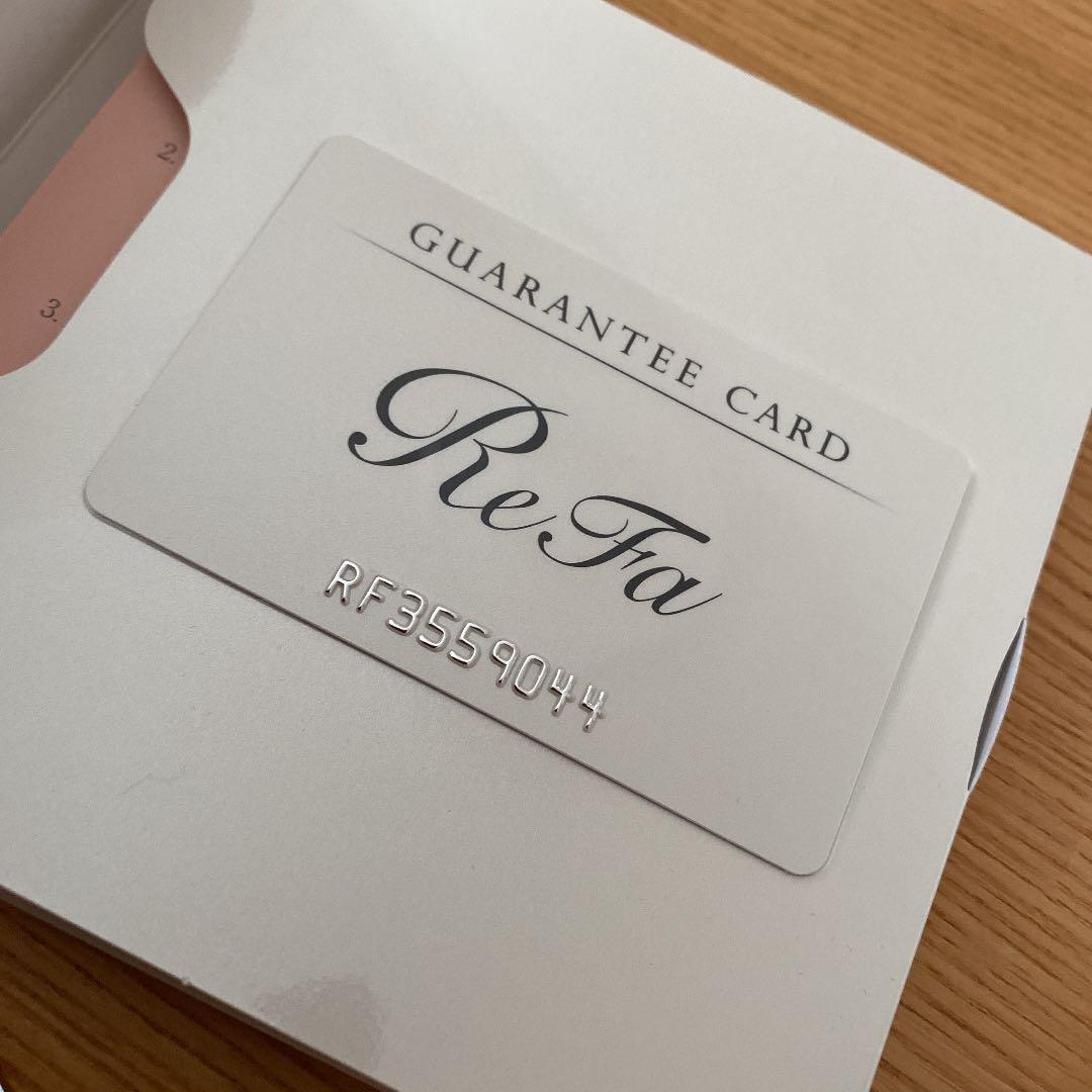 美品　MTG ReFa 4CARAT リファ　保証書　美顔ローラー