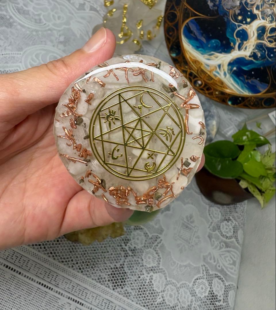 オルゴナイト クラスター 桜瑪瑙