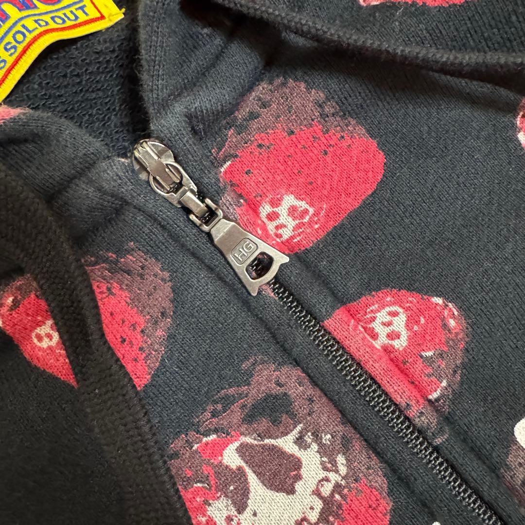 美品✨ヒステリックグラマー スカルベリー パーカー フリーサイズ