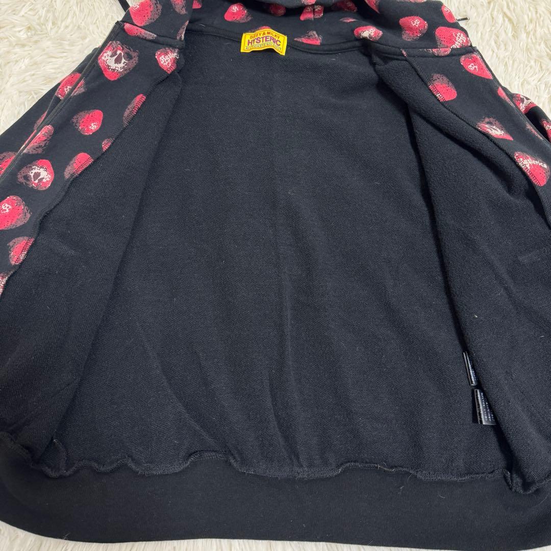 美品✨ヒステリックグラマー スカルベリー パーカー フリーサイズ