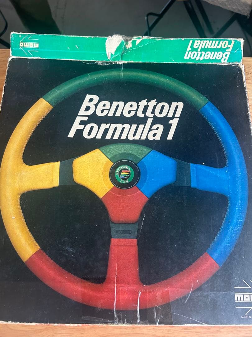 Benetton Formula 1 ステアリング