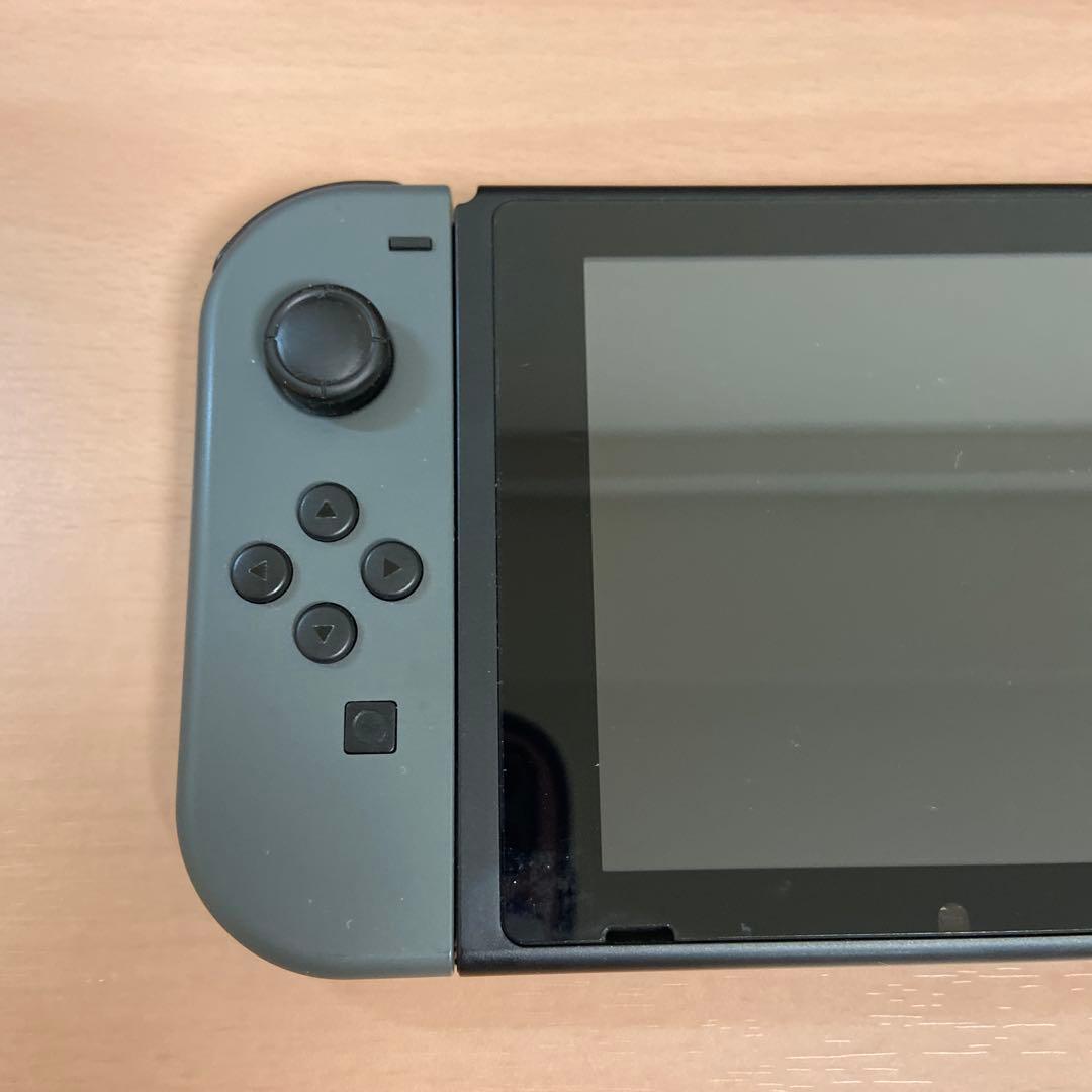 Nintendo Switch 本体 グレー バッテリー強化 メモリーカード付