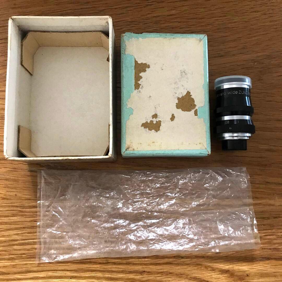 元箱付 Zunow 8mm CINE LENS Wide ZUNOW 6.5㎜