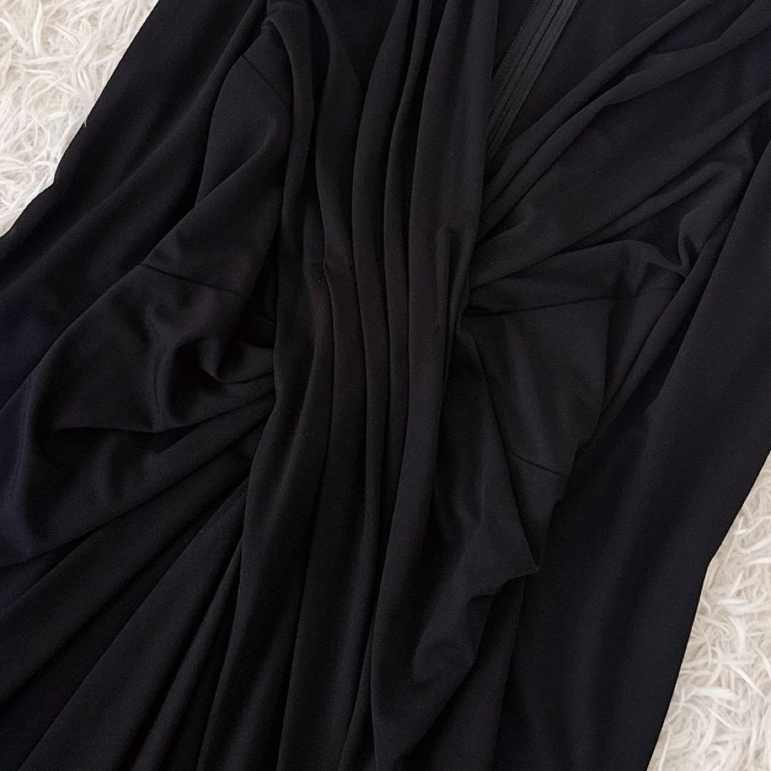 人気 11号✨ケイミー ヴィーナスワンピース ストレッチ ジャージー 洗える 黒