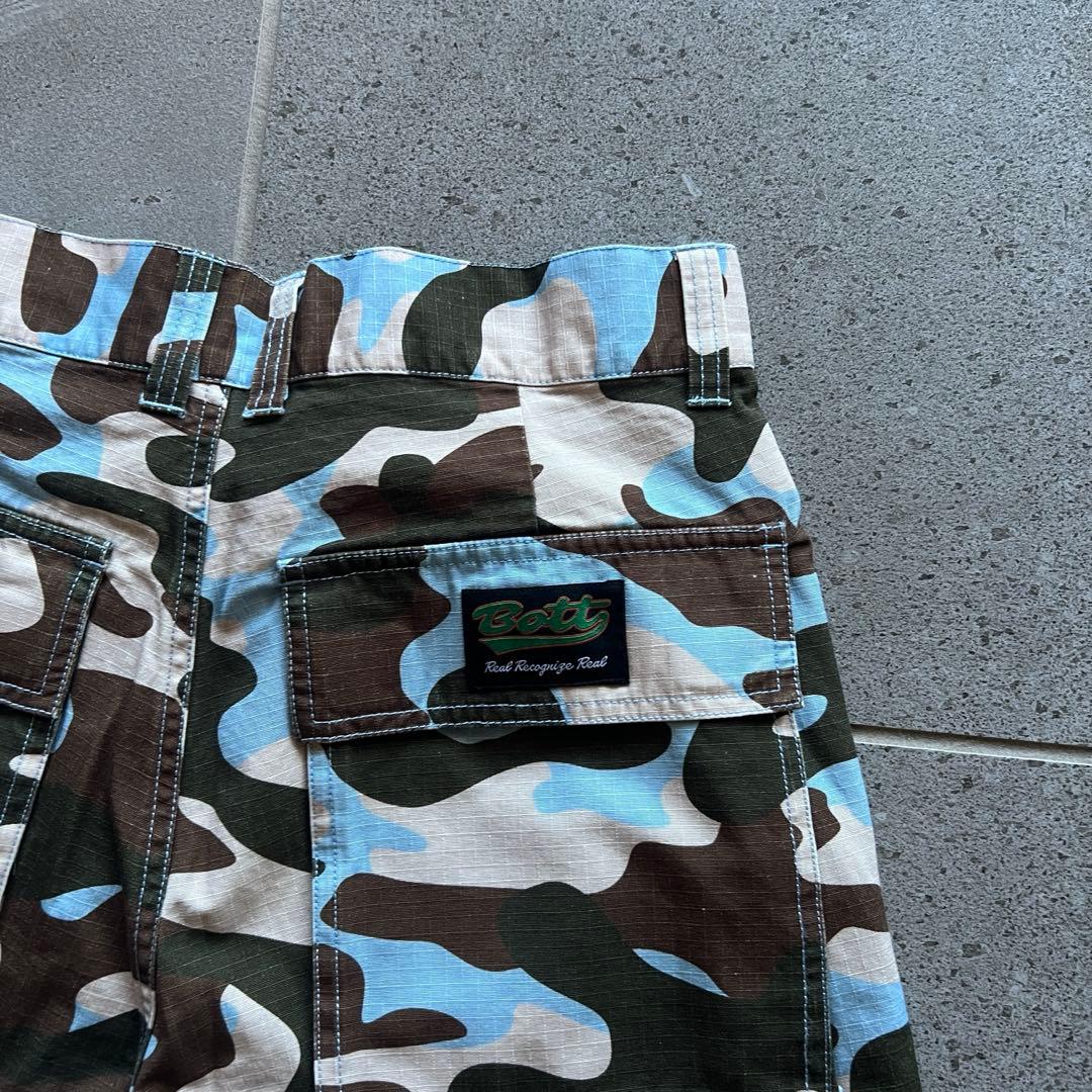 パンツ Bott cotto cargo pant / Camo