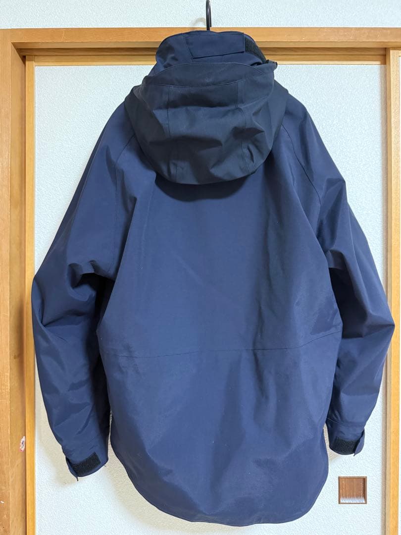 WAIPER.inc NAVY 3WAY WATERPROOF パーカーXL