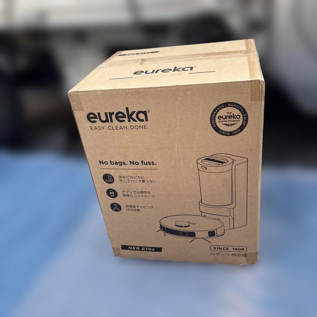 M*様 eureka ロボット掃除機 NER E10s 自動ゴミ収集 新品未開