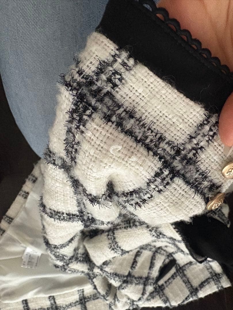 m Apuweiser-riche ツイードスカート