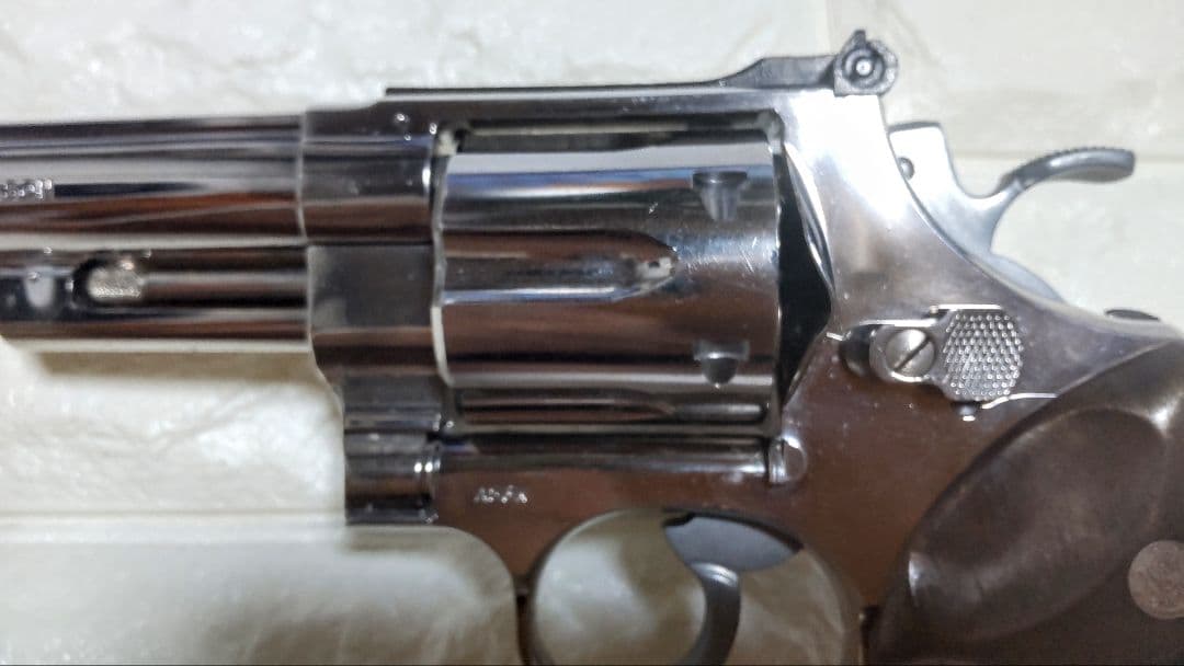 ❮神推し❗️❯マルシン 44マグナム ガスガン クロームメッキ Xカートかも