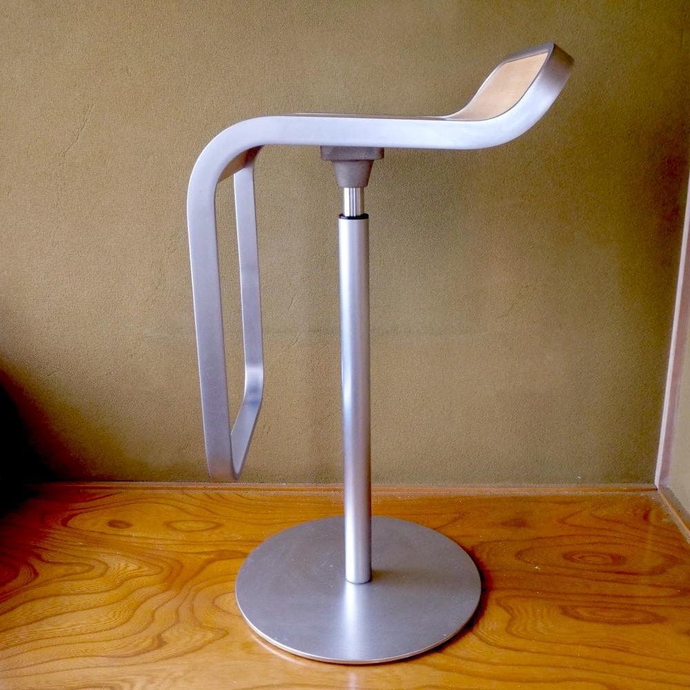 カウンターチェア Lapalma ADAL LEM オーク メタル 回転椅子