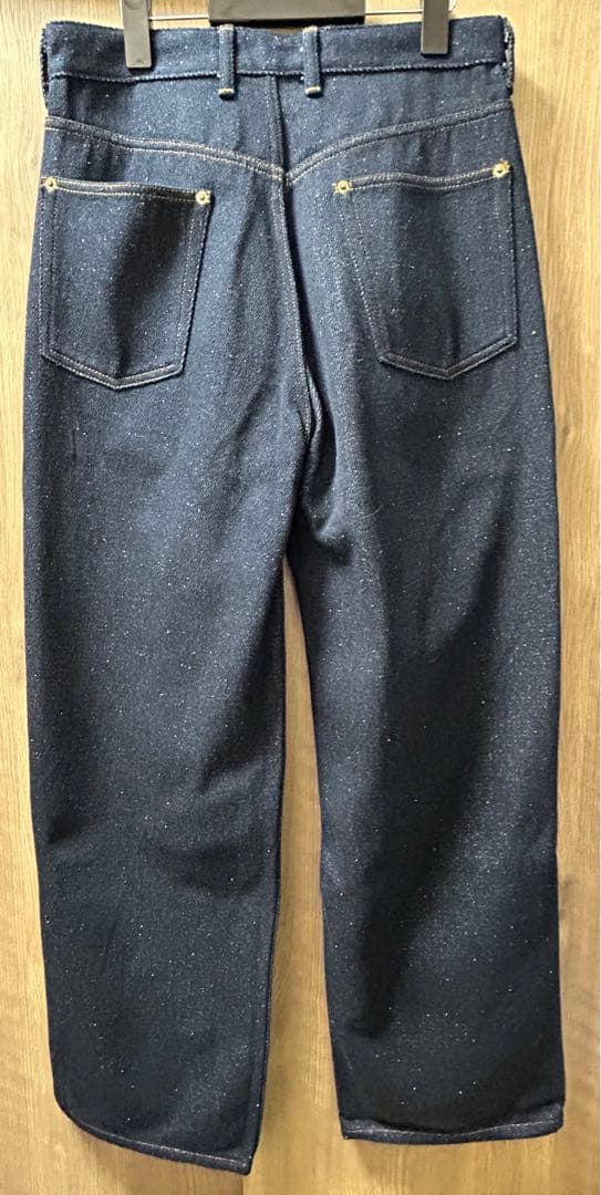 Cornier／SILK NEP DENIM PANTS