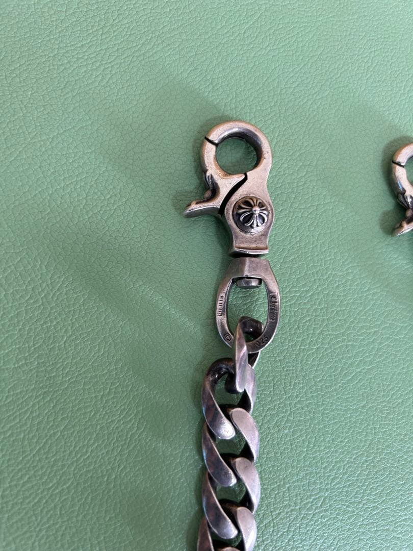 D*K様 クロムハーツ　wクリップ　クラシックショートウォレットチェーン